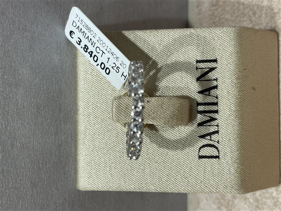 Anello Damiani Donna in Oro bianco Diamante 1.25 Ct 71528802 - 71528802